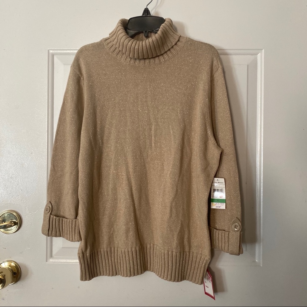 NWT Studio Works Turtleneck Sweater